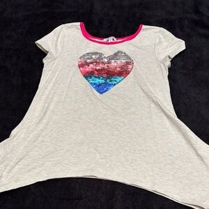 Chenault Top with Pink Accents